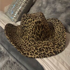 Cheetah Print Cowboy Hat